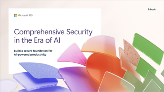 Title slide for Comprehensive Security in the Era of AI E-book